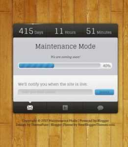 Maintenance Mode