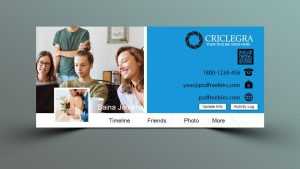 Market Researcher PSD Facebook Cover Template