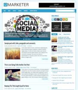 Marketer 2 Columns