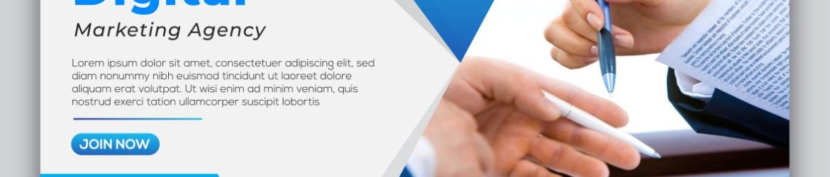 Marketing Agency Banner Template Marketing Agency Banner Template