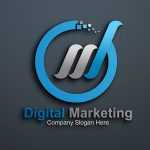 Marketing Agency or Advertising Company Logo Template