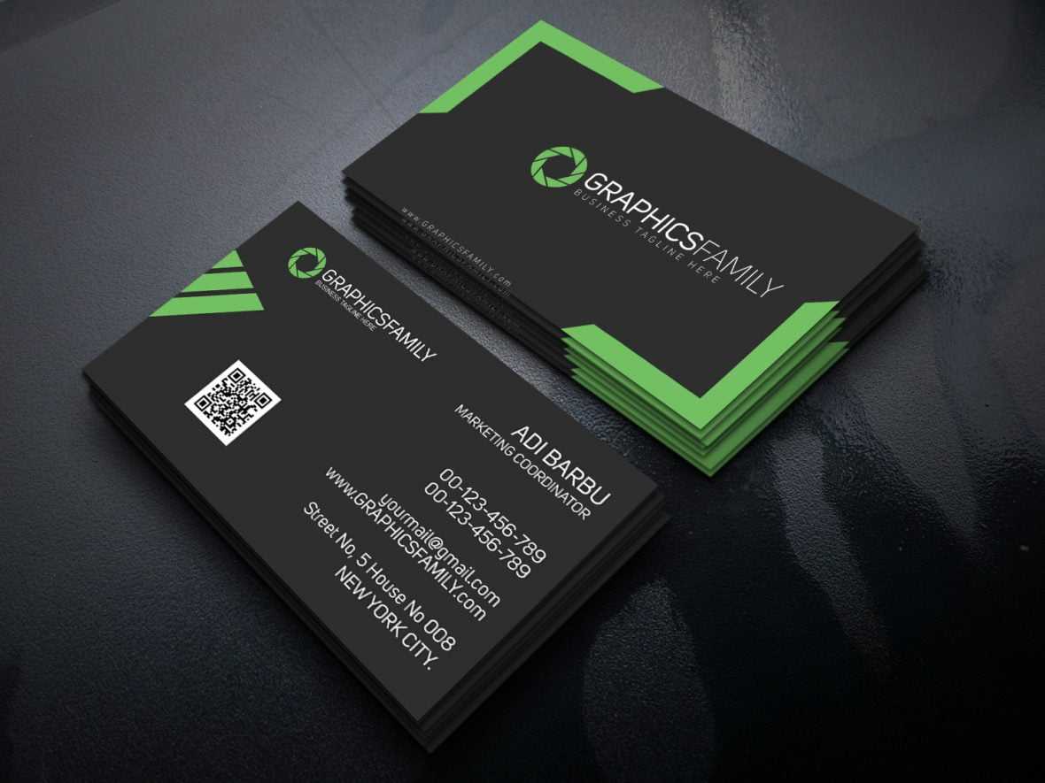 Marketing Coordinator PSD Business Card Template