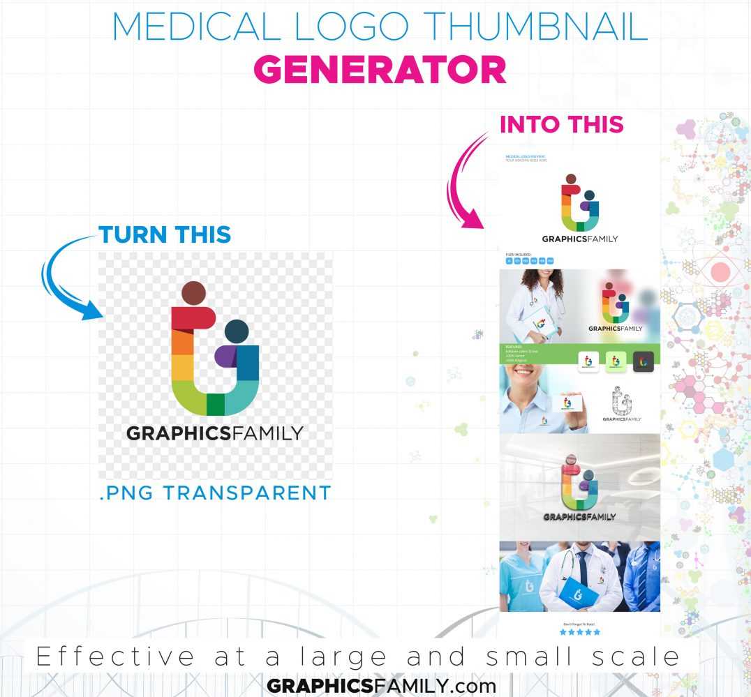 Medical Logo Thumbnail Generator