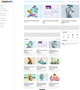 Medium UI
