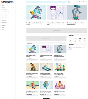 Medium UI