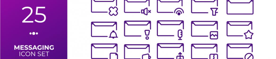 Messaging Icon Set