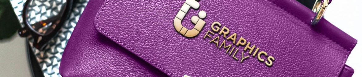 Metallic Purse Logo Mockup