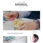 Minimal Slider - Template para Blogger Minimal Slider