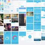 Mobile UI Kit PSD - Free PSD Download Mobile UI Kit PSD