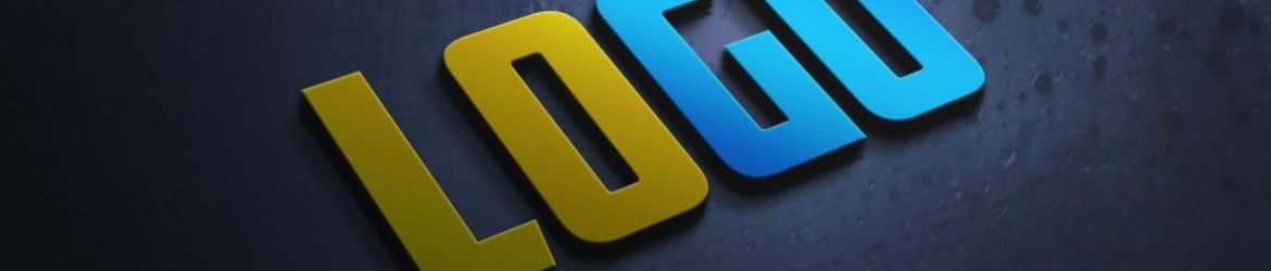 Modern 3D Logo Mock-UP