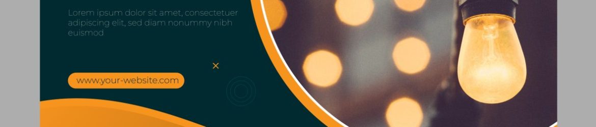Modern Banner Template for Facebook Cover