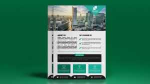 Modern Black&Green Flyer Design