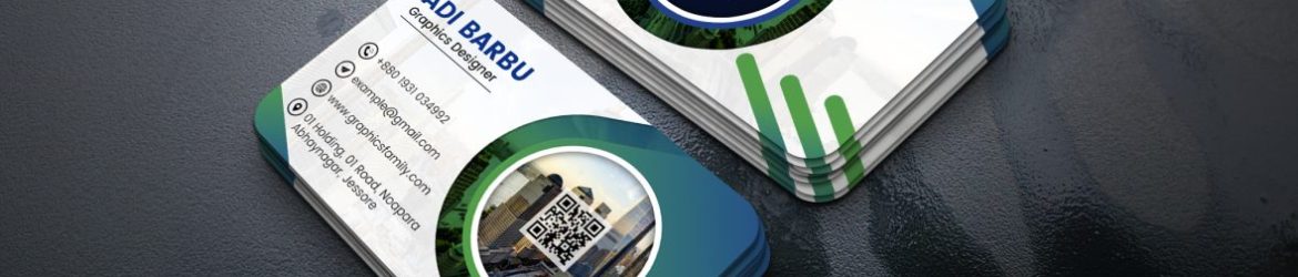 Modern Business Card Design Idea