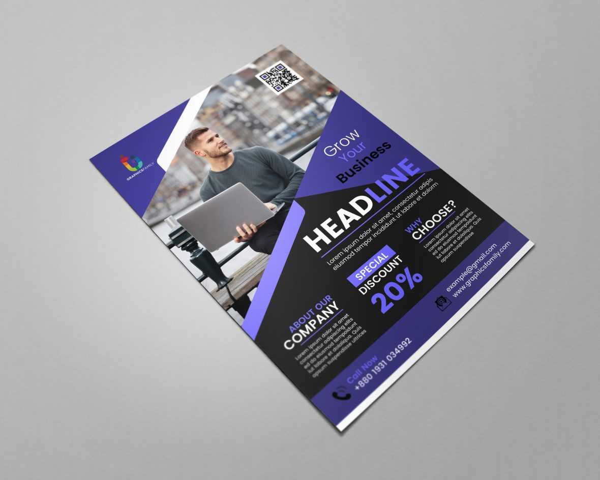 Modern Business Free Flyer Design