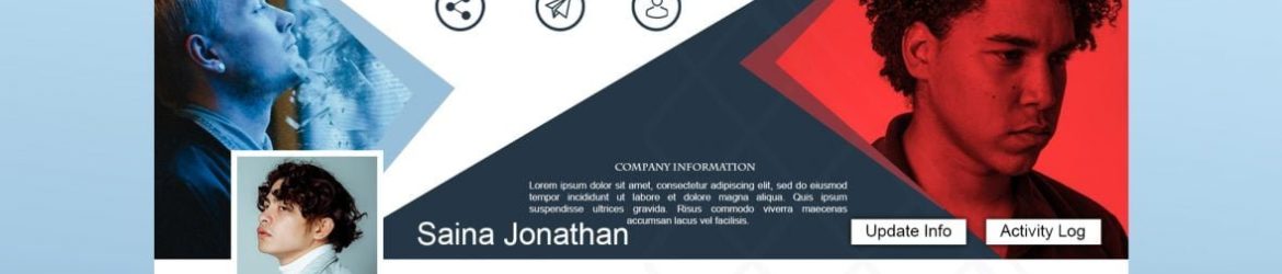 Modern Company Facebook Cover Design Modern Company Facebook Cover Design