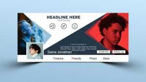 Modern Company Facebook Cover Design