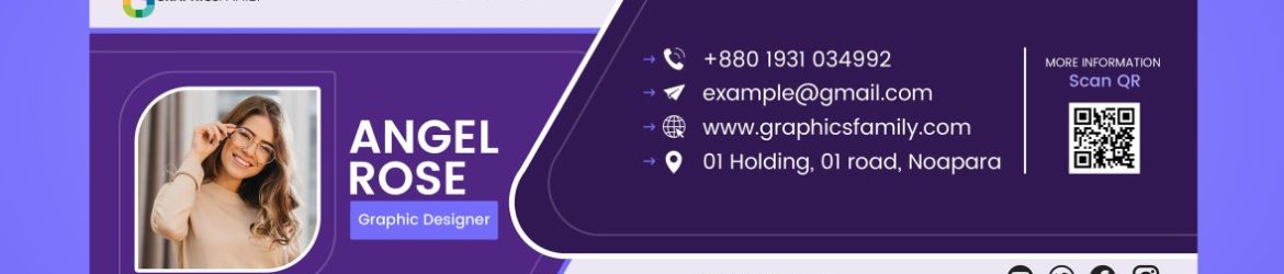 Modern Email Signature Design Template
