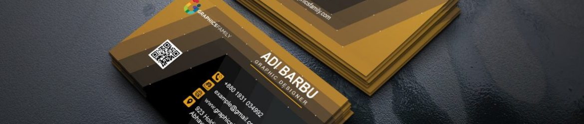 Modern Graphic Designer Business Card Design
