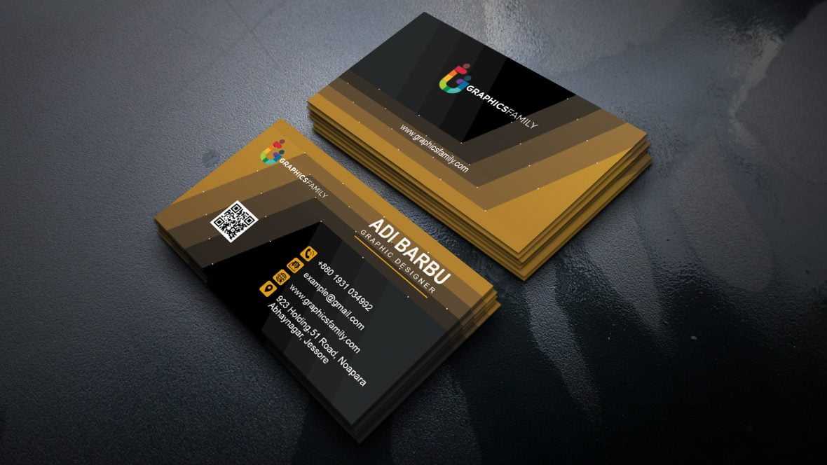 Modern Graphic Designer Business Card Design