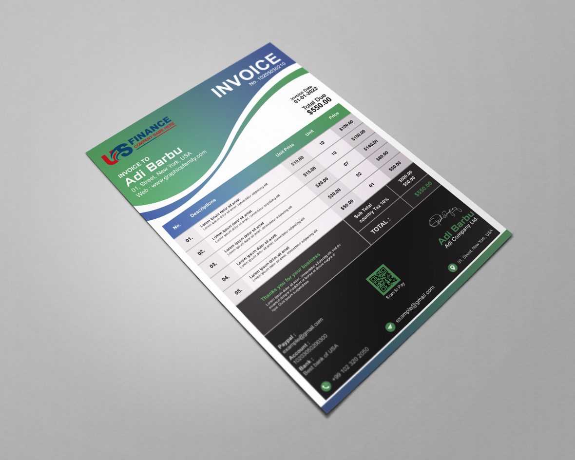 Modern Invoice Template
