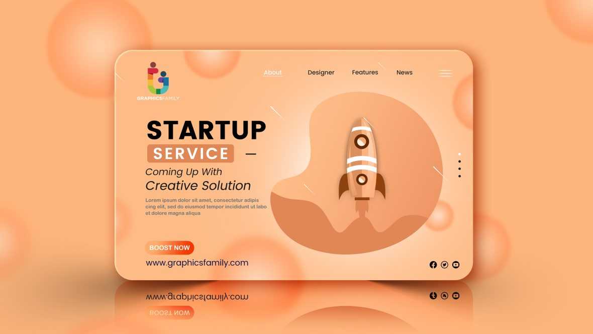 Modern Landing Page Design Template