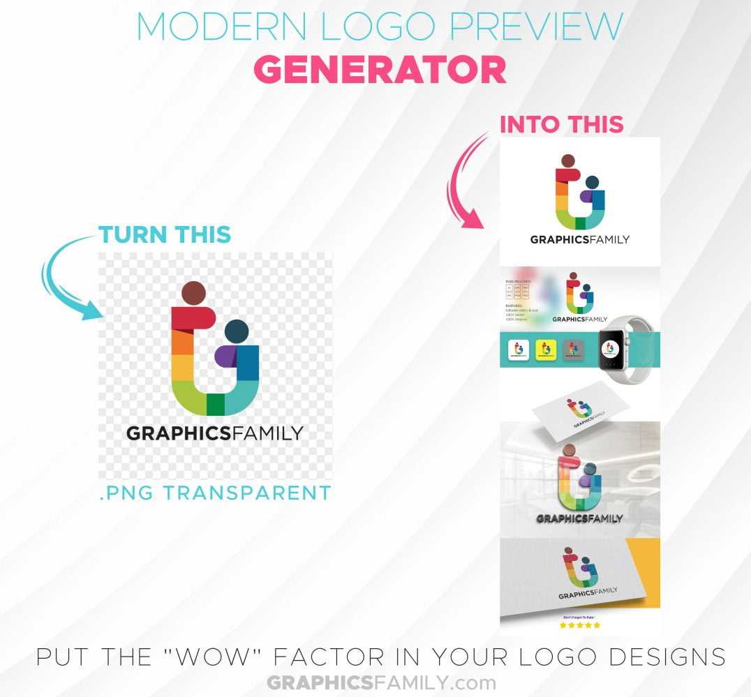 Modern Logo Preview Generator