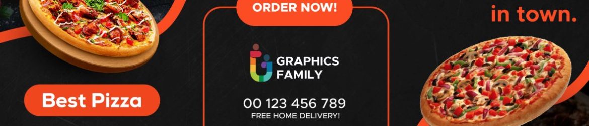 Modern Pizza Menu Design