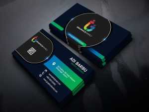 Modern Professional Business Card Free PSD