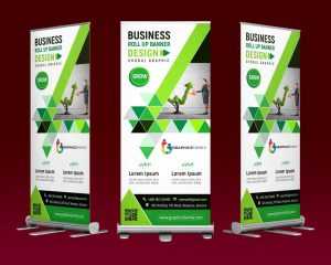 Modern Professional Business Roll Up Banner Design