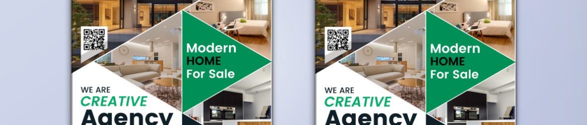Modern Real Estate Flyer Design