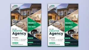 Modern Real Estate Flyer Design