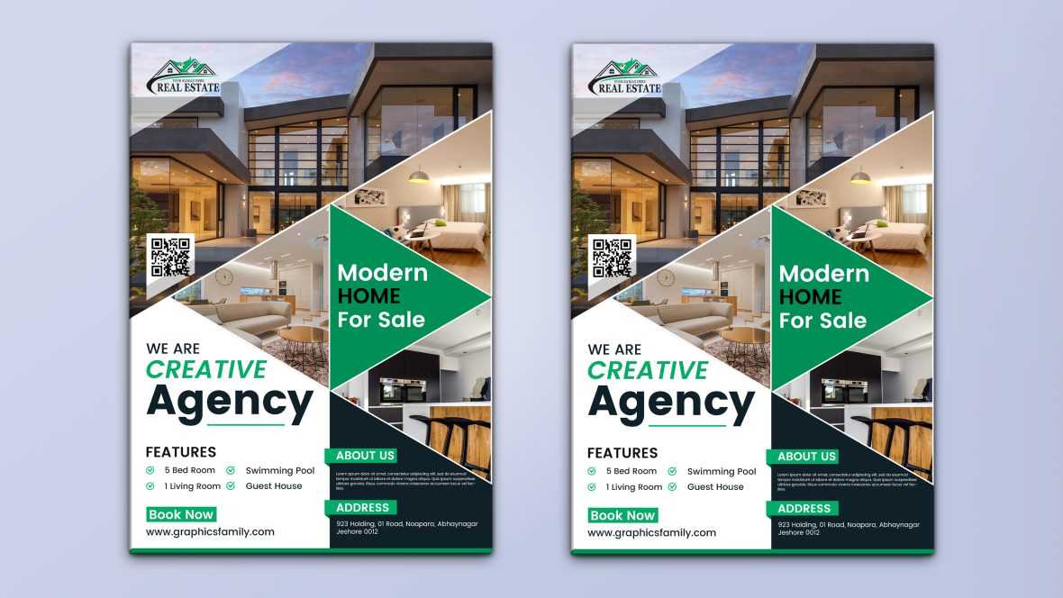 Modern Real Estate Flyer Design