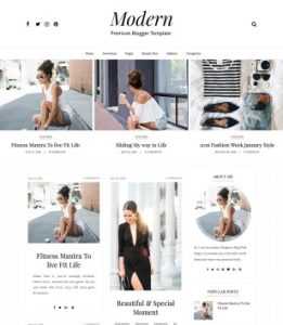 Modern Sidebar