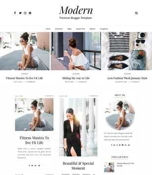 Modern Sidebar
