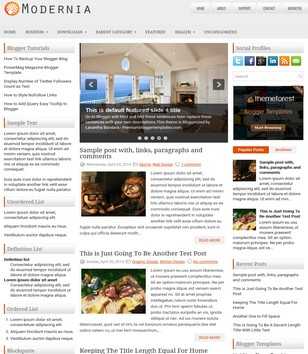 Modernia Responsive