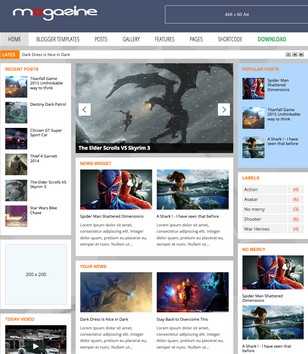 Mogazine Responsive