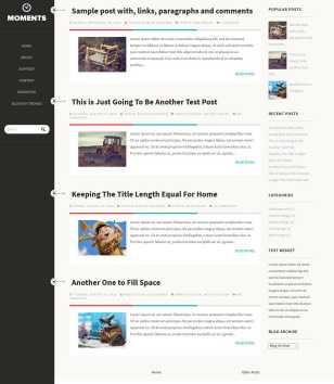 Moments Responsive
