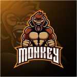 Monkey Esports Logo Design