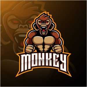 Monkey Esports Logo Design