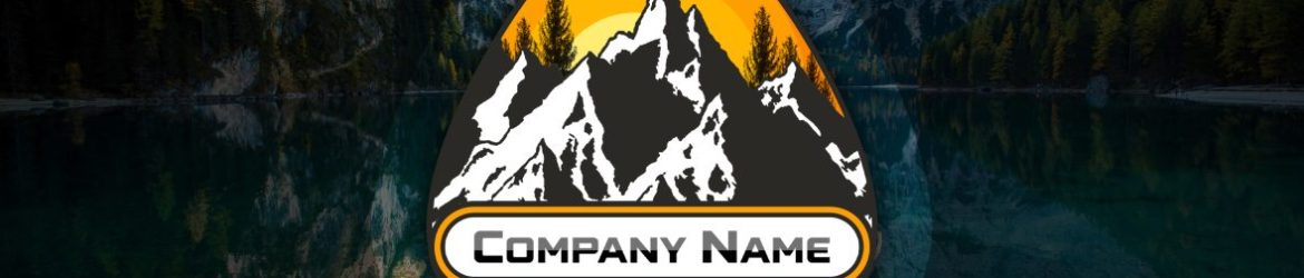 Mountain Badge Logo Design Mountain Badge Logo Design