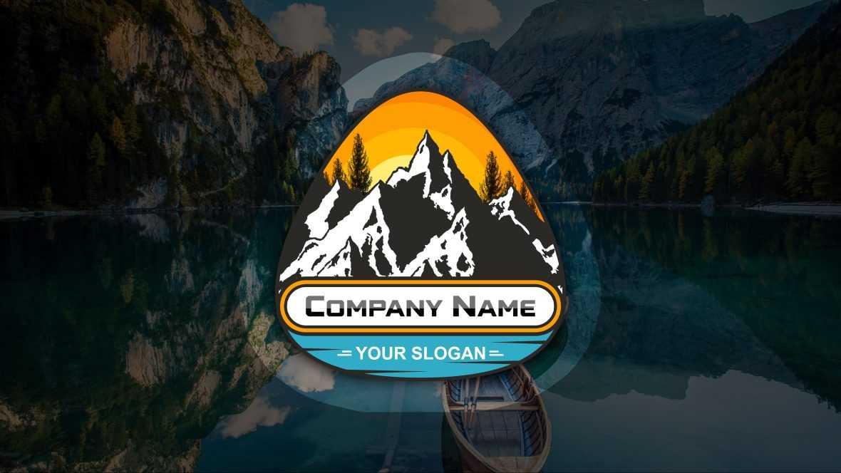 Mountain Badge Logo Design