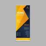 Multipurpose Roll-up Banner Template - Download Grátis Multipurpose Roll-up Banner Template