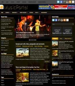 MusicPortal Dark