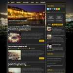 MyTown Dark - Template para Blogger MyTown Dark