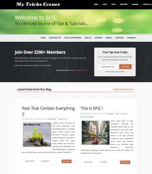 MyTricks Corner Responsive V2