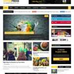 Nanopress Grid - Template para Blogger Nanopress Grid