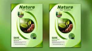 Nature Flyer Template Design