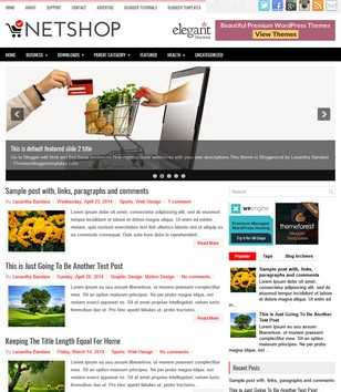 NetShop 2 Columns