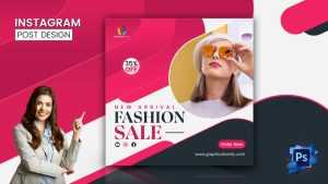 New Arrival Fashion Sale Banner for Instagram Post Design