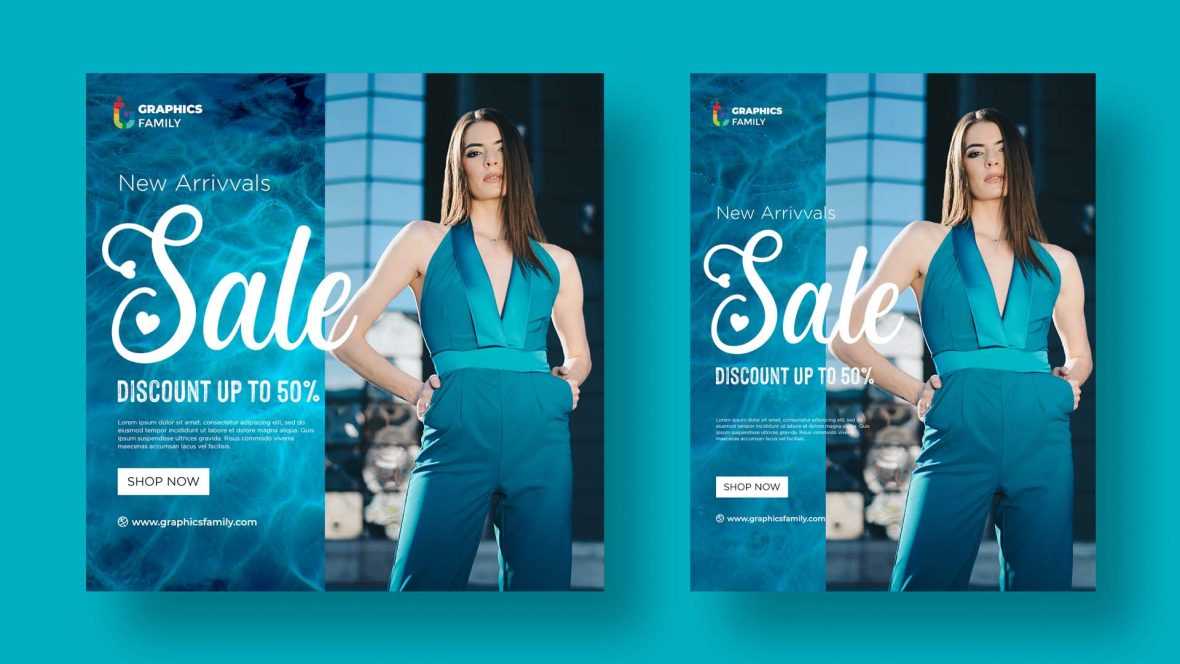 New Arrivals Sale Social Media + Flyer Template